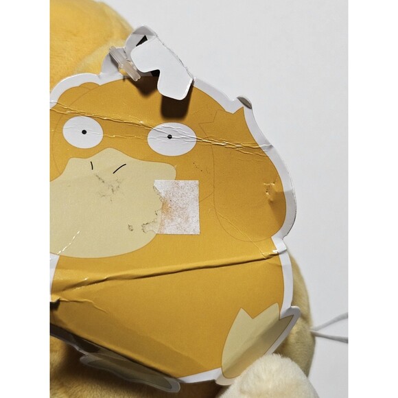 Vintage Pokemon Psyduck Plush 5" Yellow Clip-on Stuffed Animal Small Toy Rare - Picture 5 of 10